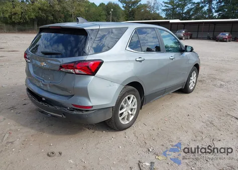 2024 Chevrolet Equinox Fwd Lt из США, поврежденный, VIN 3GNAXKEGXRS145609